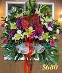 Mixed Flower Arrangement - Deluxe CODE 2224